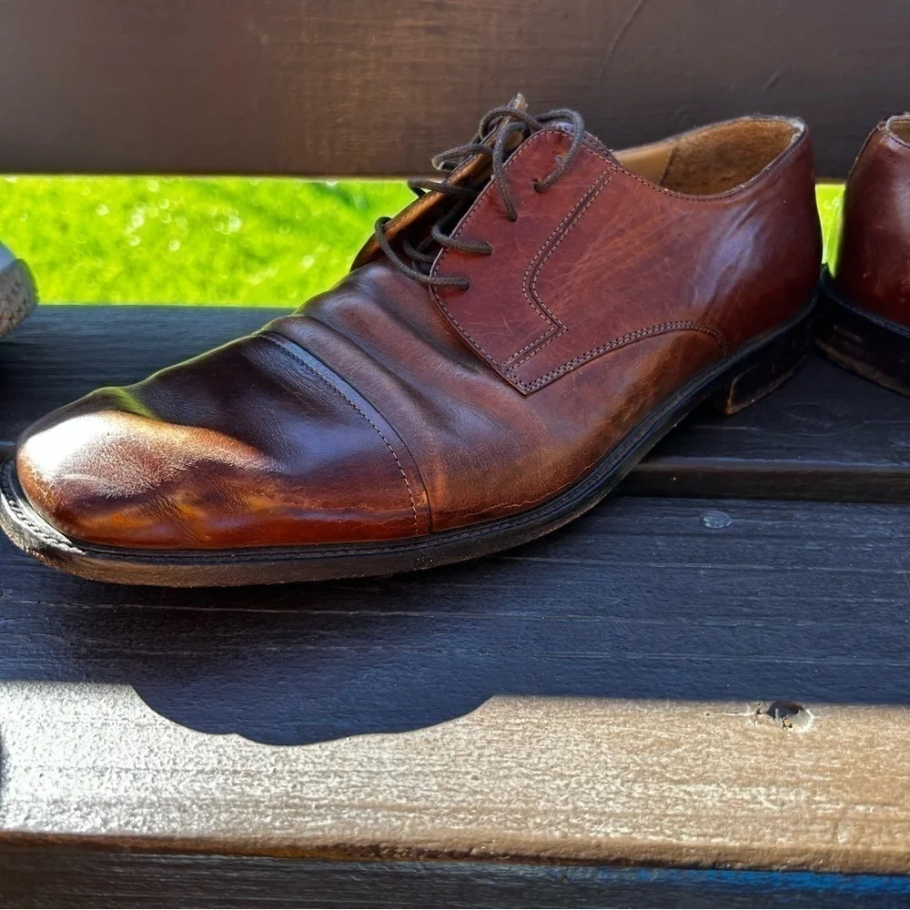 Johnston & Murphy leather dress‎ shoes